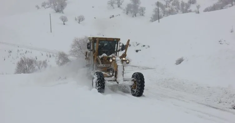 Bingöl’de 97 köy yolu ulaşıma kapandı