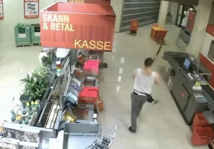 Norveç’te süpermarkette oklu saldırı: Dehşet anlarına ait görüntüler ortaya çıktı