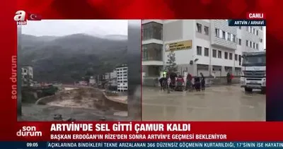 Başkan Erdoğan, Rize ve Artvin’e gidecek. İşte sel ve heyelan bölgelerindeki son durum | Video