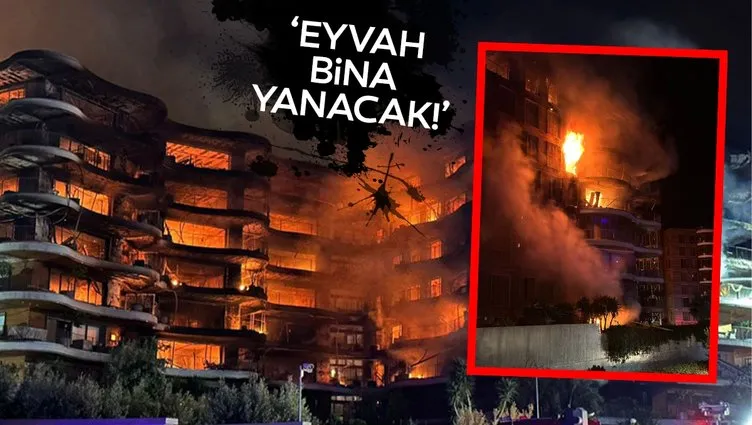 İzmir’deki Forlkart Sitesi’ne tinerli sabotaj! Yangınla ilgili çok çarpıcı detay!