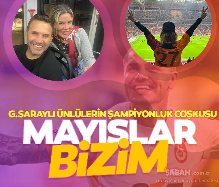Galatasaraylı ünlüler şampiyonluğu böyle kutladı! Pınar Altuğ, Demet Akalın, Pelin Öztekin, Berkay Şahin...