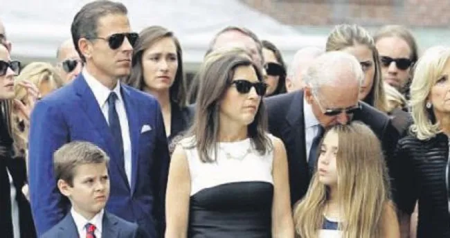 Oğul Biden, dul yengesiyle birlikte