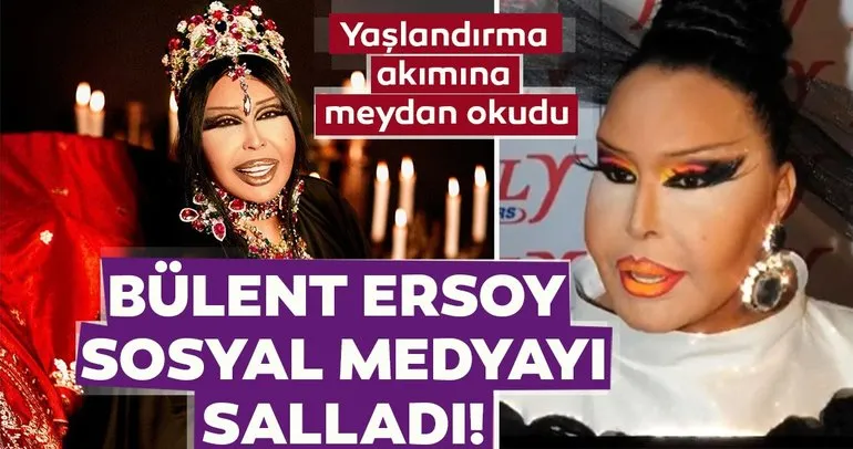 Diva Bülent Ersoy sosyal medyayı salladı! Bülent Ersoy sosyal medyadaki yaşlandırma akımına…