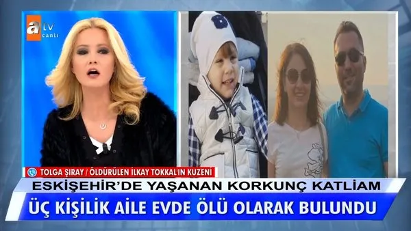 Müge Anlı canlı yayınında Eskişehir'deki katliam evinden şok detaylar! İlkay Tokkal, Emel Tokkal ve 4 yaşındaki Doruk'un katili... | Video