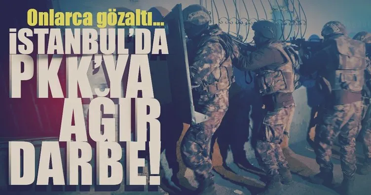 İstanbul’da terör operasyonu: 27 gözaltı