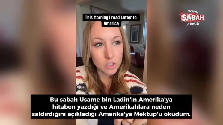 Her şey Filistin sayesinde ortaya çıkıyor! Usame Bin Ladin’in 21 yıl önceki mektubu ABD’de gündem oldu!
