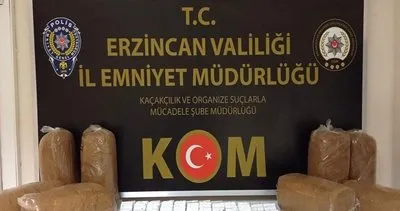 Erzincan’da kaçakçılık operasyonu! 1 şüpheli yakalandı #erzincan