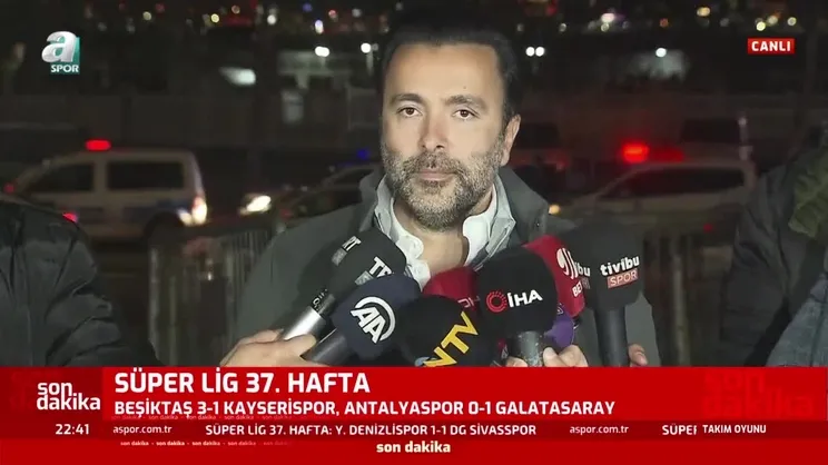 Son dakika: Beşiktaş-Kayseri maçı sonrası Emre Kocadağ konuştu! 