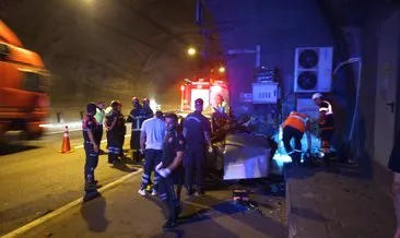 Ordu’da tünelde dehşet kaza: 2 ölü, 1 yaralı #ordu