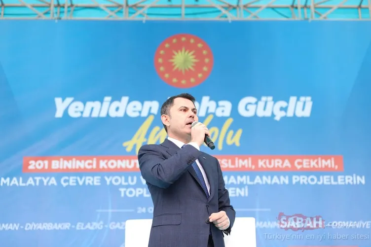 201 bininci konut teslim edildi! Bakan Kurum: Asrın inşa seferberliği yeniden diriliş hikayesine dönüştü