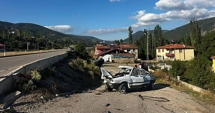 Tokat’ta feci kaza: 1 ölü, 3 yaralı!