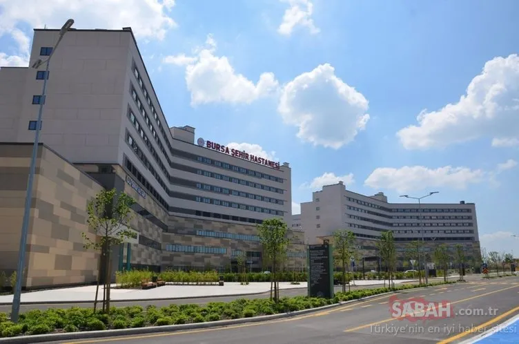 Bursa Şehir Hastanesi verdiği hizmetle göz dolduruyor