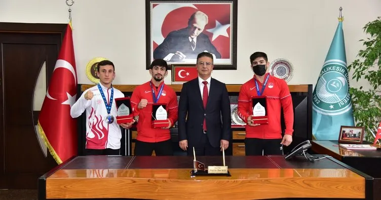 Balıkesir Üniversiteli sporcular, Türkiye’nin gururu olmaya devam ediyor