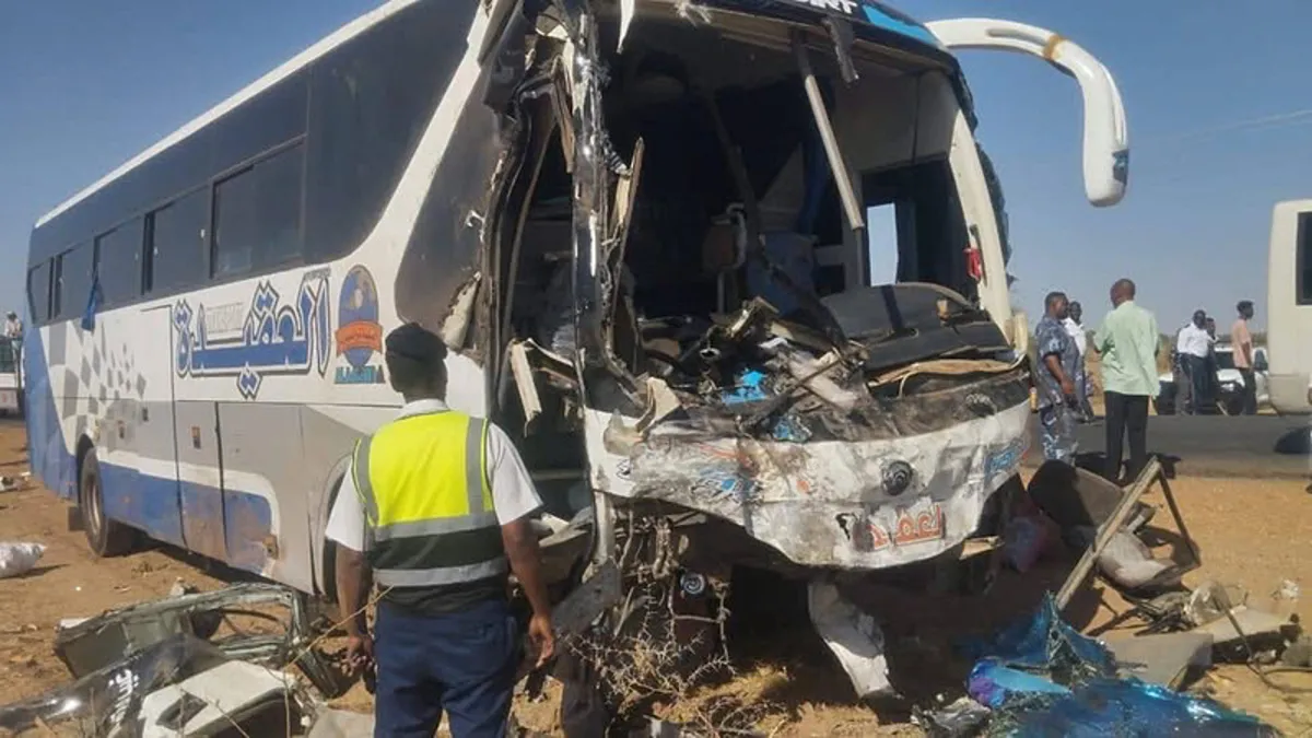 Sudan’da feci kaza: İki yolcu otobüsü çarpıştı! 14 ölü