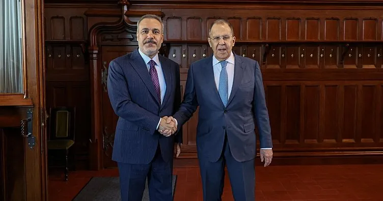 Bakan Fidan Rusya’da mevkidaşı Lavrov ile bir araya geldi