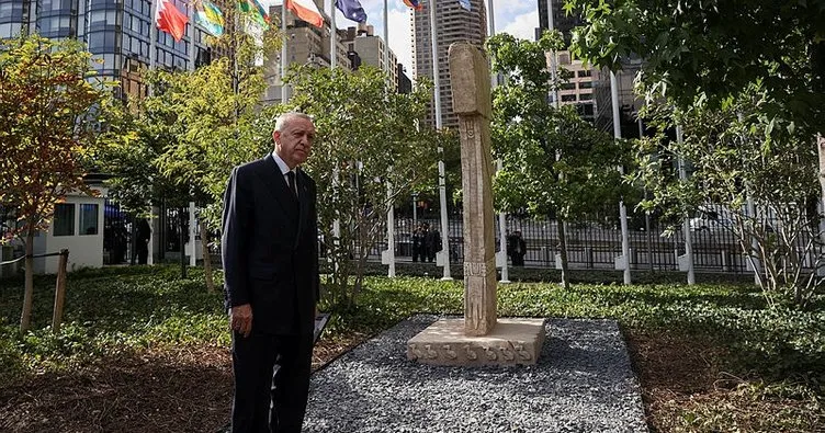 Anadolu’dan BM’nin bahçesine 12 bin yıllık miras! Başkan Erdoğan ziyaret etti