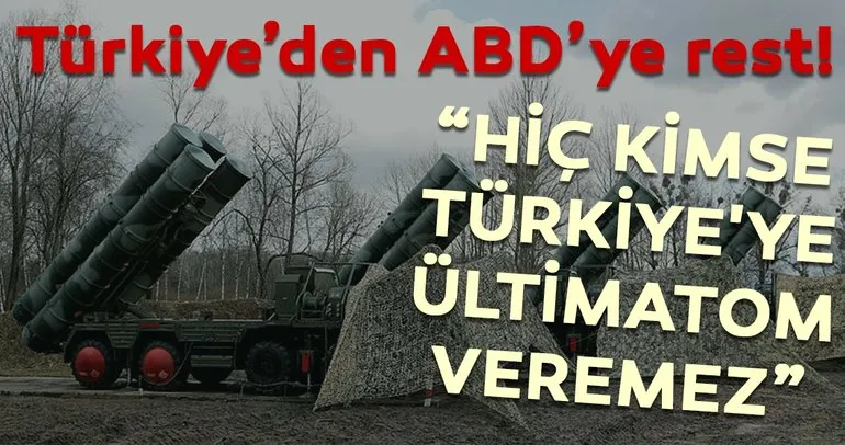 Son dakika: Çavuşoğlu’ndan ABD’nin skandal S-400 mektubuna tepki!