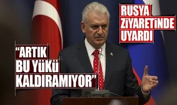 Başbakan Binali Yıldırım Rusya’da