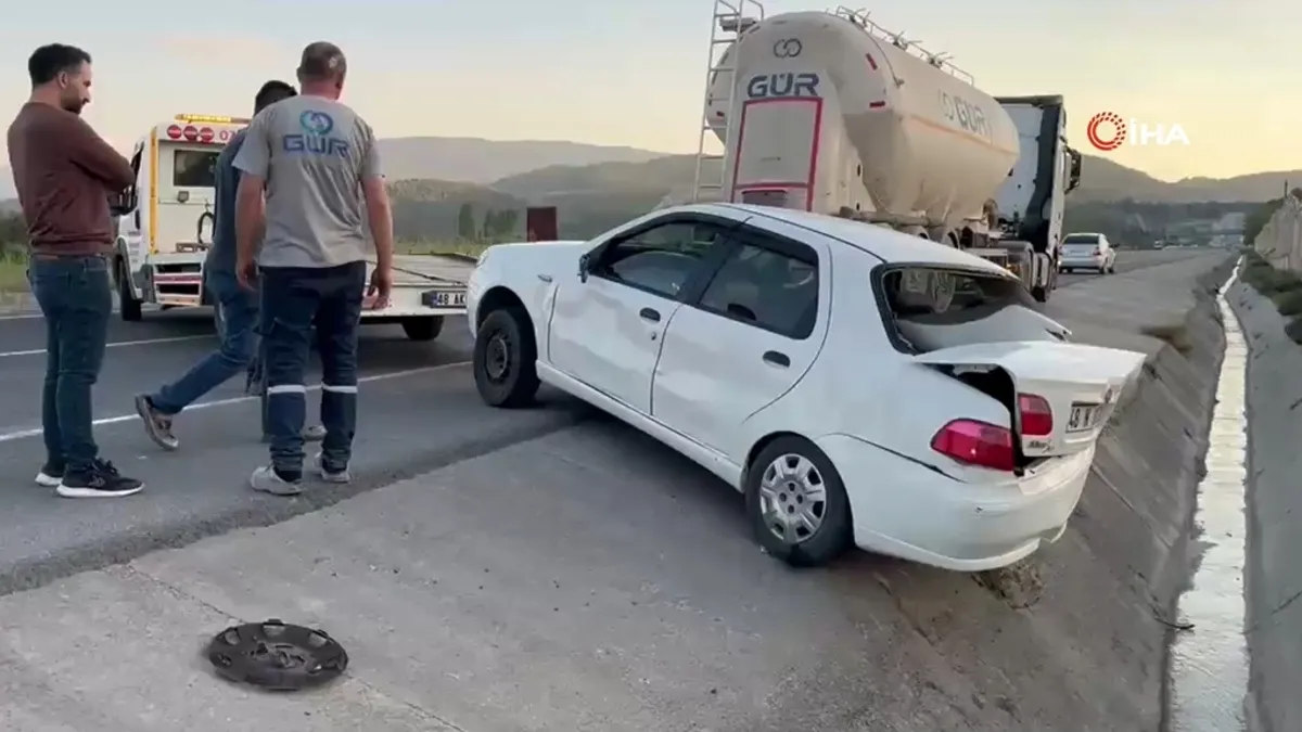 Yatağan-Milas Karayolu'nda kaza: 1 yaralı