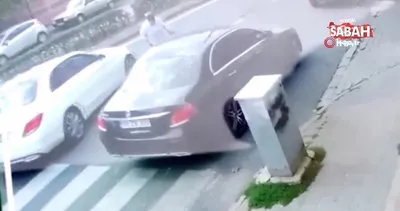 Tekirdağ’da yayaya çarpan sürücü böyle kaçtı | Video