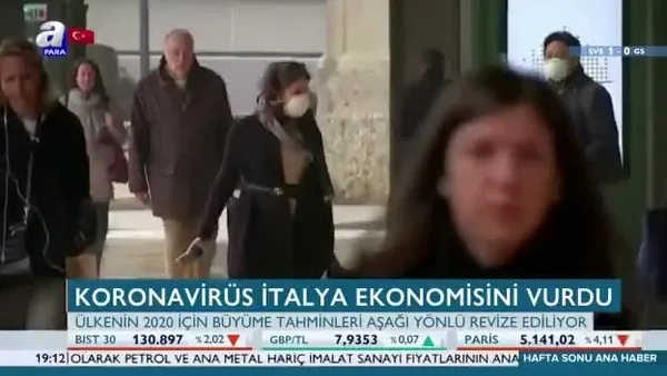 İtalya ekonomisine koronavirüs darbesi