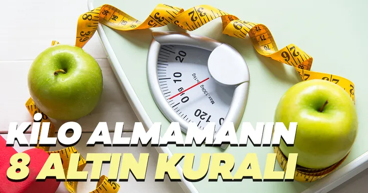 Kilo almamanın 8 altın kuralı
