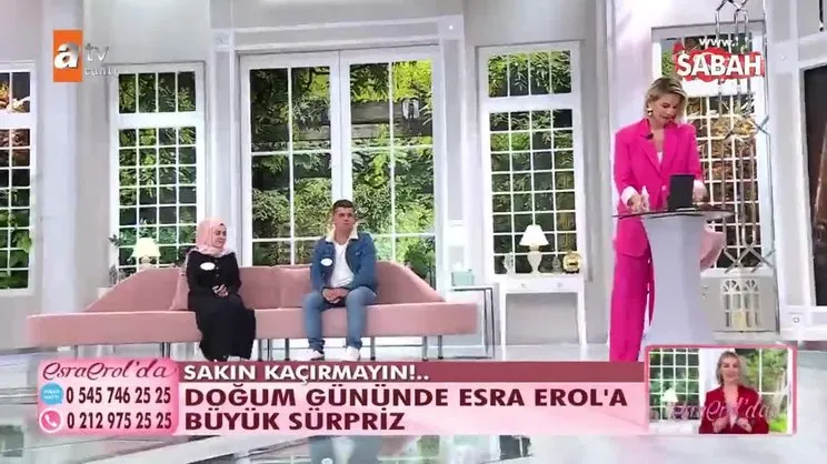 Doğum gününde Esra Erol'a büyük sürpriz | Video