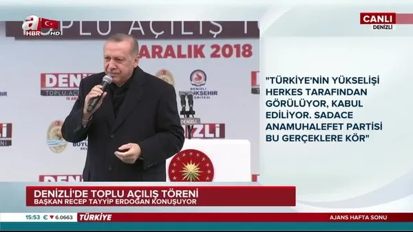 Cumhurbaşkanı Erdoğan: Çukurları onlara mezar edeceğiz