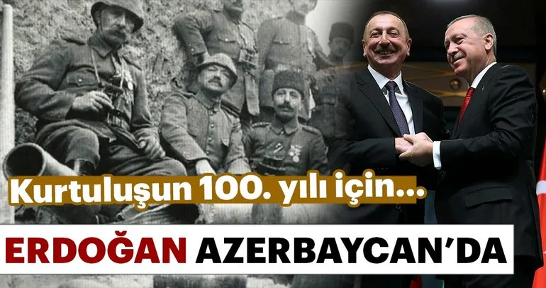 Bakü’nün kurtuluşunun 100. yıl dönümü. Erdoğan Azerbaycan’da