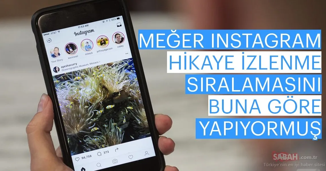 instagram da hikaye izlenme siralamasi