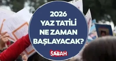 MEB ile karne günü tarihi: 2026 Okullar ne zaman kapanacak, yaz tatili hangi tarihte başlayacak?