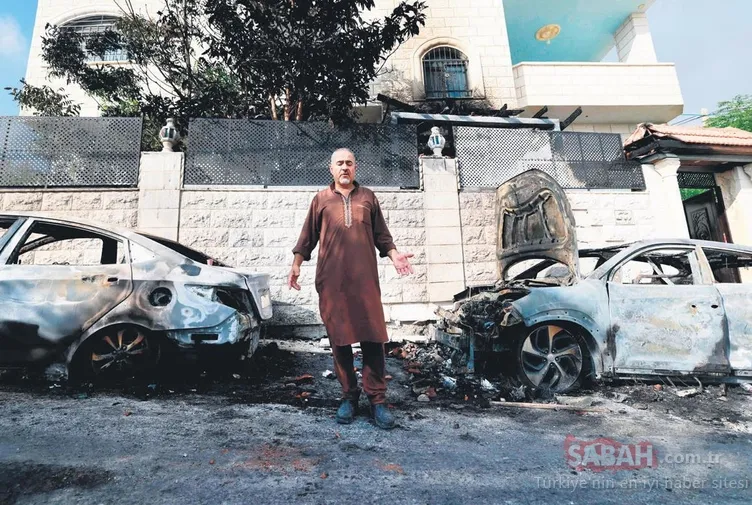 Yahudi sivillerden silahlı terör: Bat Şeria’da evleri ateşe verdiler!