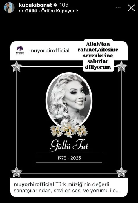 Arabesk ustası trajik şekilde hayatını kaybetmişti! Büşra Pekin’den yürek sızlatan Güllü paylaşımı: Hani dertleşecektik