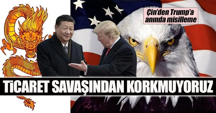 Çin’den Donald Trump’a anında misilleme