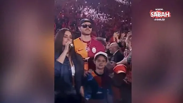 Galatasaraylı Mauro Icardi ile Simge'den 'Aşkın Olayım' düeti! | Video