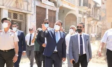 KKTC Başbakanı Saner, Maraş’ın askeri bölge olmaktan çıkarılan bölümünü ziyaret etti