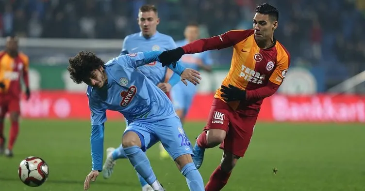 Çaykur Rizespor 1-1 Galatasaray MAÇ SONUCU