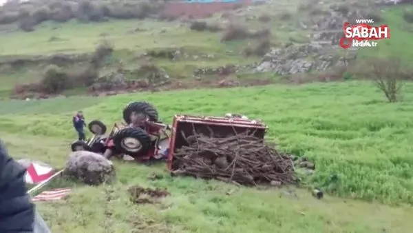 Sındırgı’da traktör kazası: 1 ölü | Video