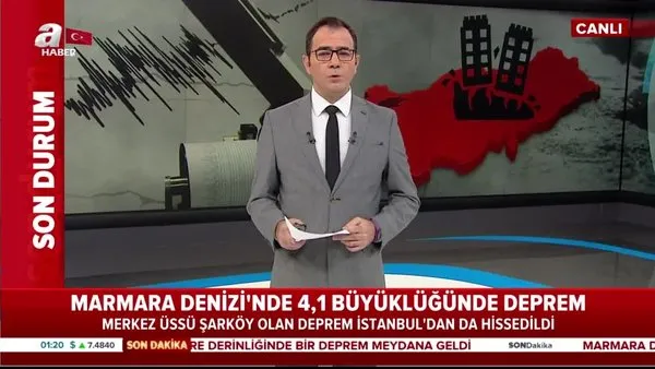 Son dakika! Marmara Denizi'nde deprem! İstanbul'da da hissedildi! İşte son bilgiler | Video