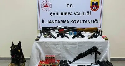 Şanlıurfa'da çok sayıda silah ele geçirildi #sanliurfa