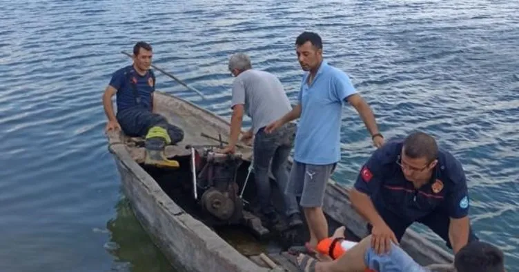 Soma’da balık tutarken yaralanan vatandaş itfaiye ekipleri tarafından kurtarıldı