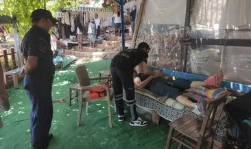 Fransız turistte denizden tahliye operasyonu #antalya