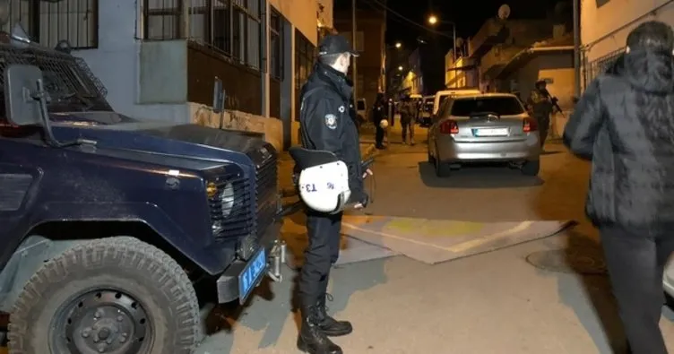 Bursa’da 4 bin polisle şafak operasyonu operasyonu