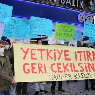 CHP'li Sarıyer Belediyesi'nde işçiler haklarını arıyor!
