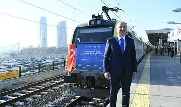 Bakan Karaismailoğlu: Asya ve Avrupa arasında demiryolu yük taşımacılığı alanında yeni bir çağ başladı