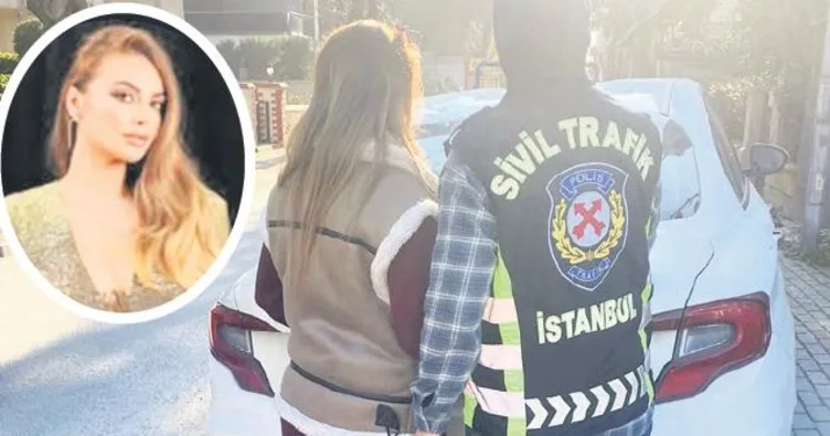 Trafikte dans şova 1986 lira ceza