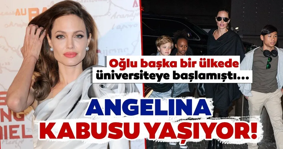 Angelina Jolie Kabusu Yasiyor Angelina Jolie Nin Oglu Maddox Tan Yana Korkulari Var Son Dakika Haberler