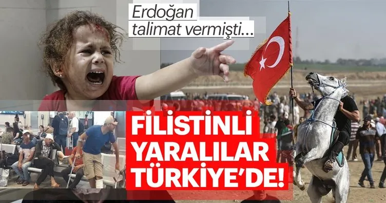 Erdoğan talimat verdi! Filistinli yaralılar Türkiye’de...