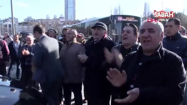 İstanbul Şişli'de işçilerden Ekrem İmamoğlu'na protesto | Video