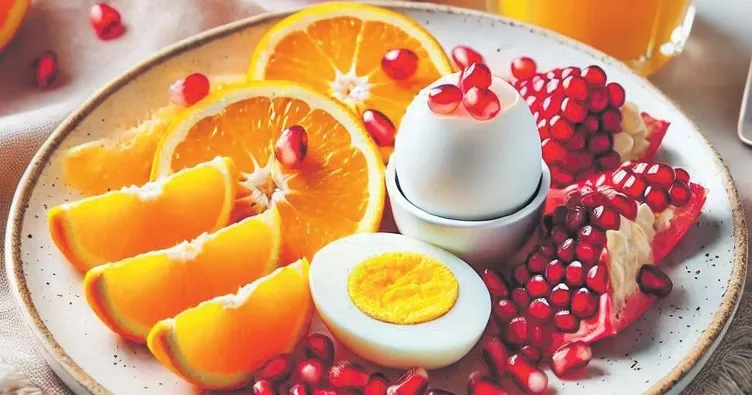 Soğuk havada nar ve portakal takviyesi